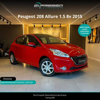 PEUGEOT 208 1.5 ALLURE 8V FLEX 4P MANUAL